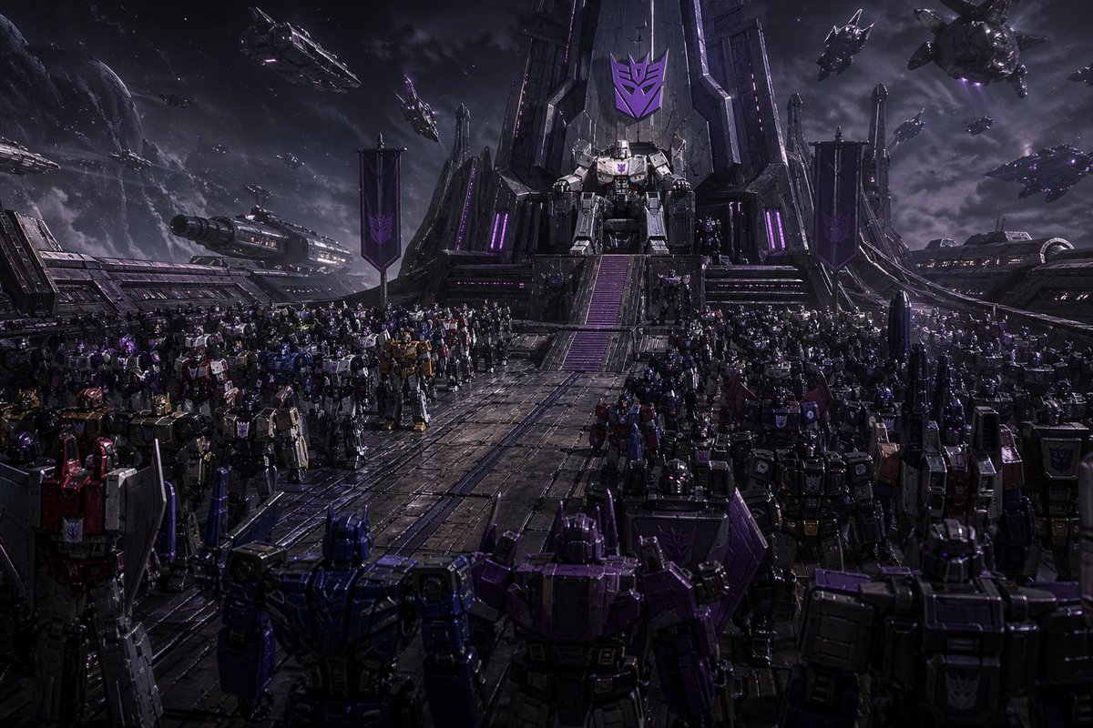 Autobots Assembled at Lunar Base