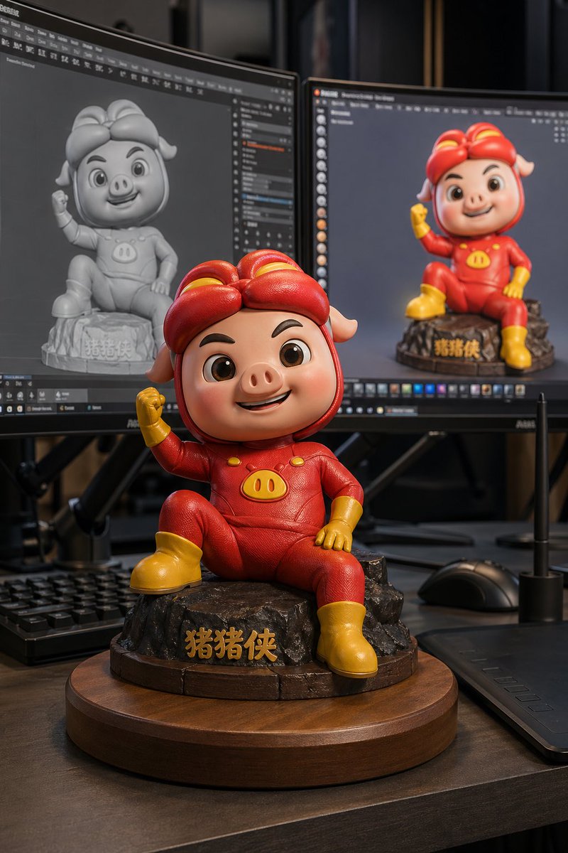 Collectible Figure Workspace Photo