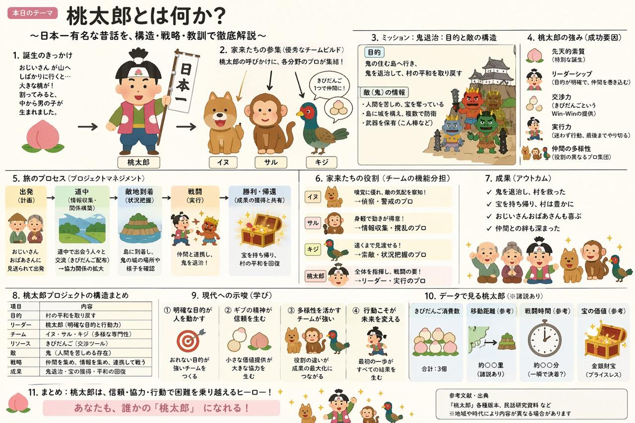 Momotaro Explainer Slide